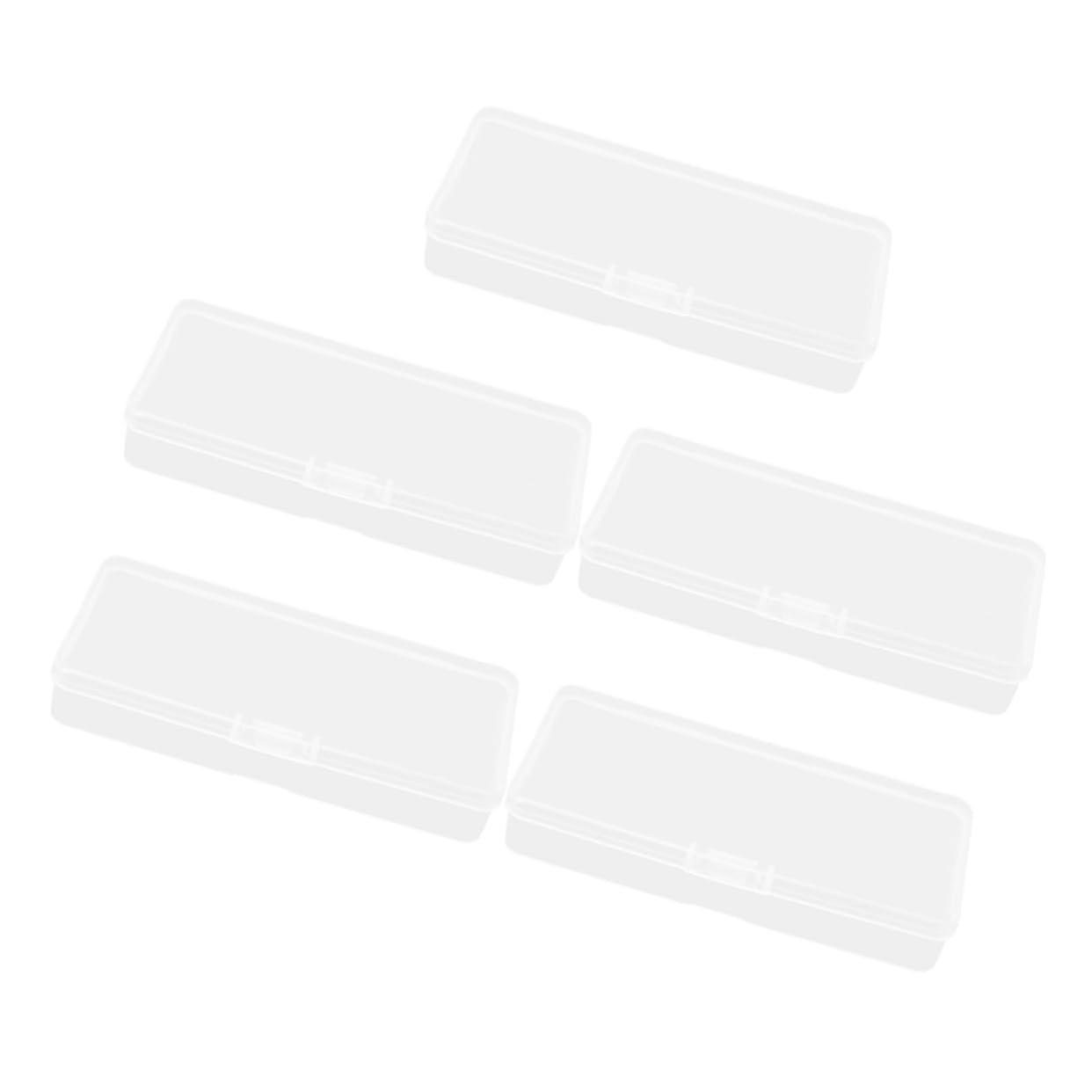 5piece Box Recycling Box Small Storage Container Storage Container for Crafts Mini Storage Container Small Transparent Containers Transparent