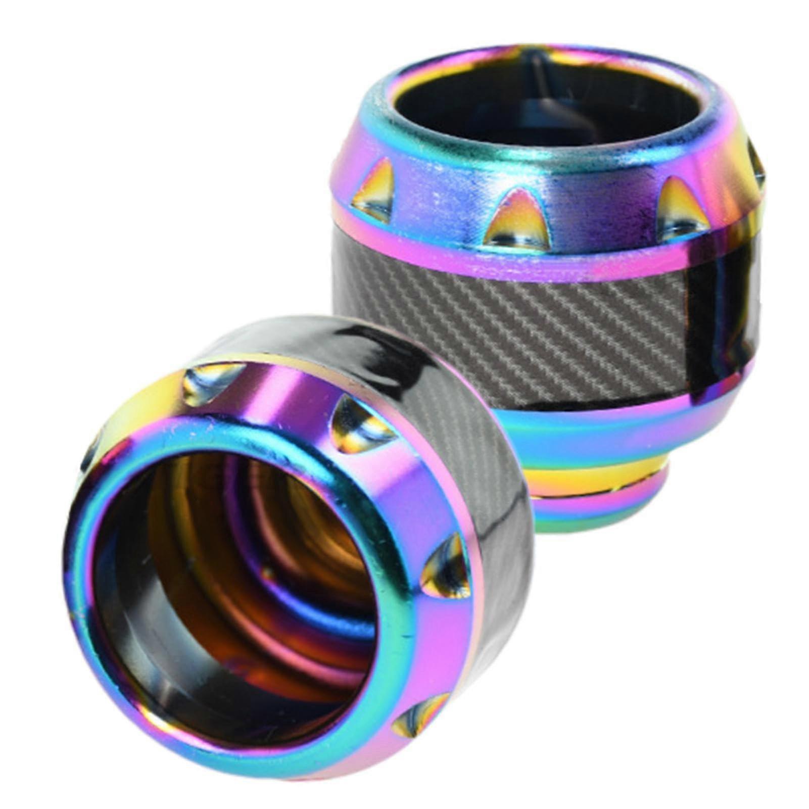 Motorcycle Frame Slider Crash Protector | Durable Wheel Crash Sliders for Front Forks, Universal Fit, Anti-Scratch Material