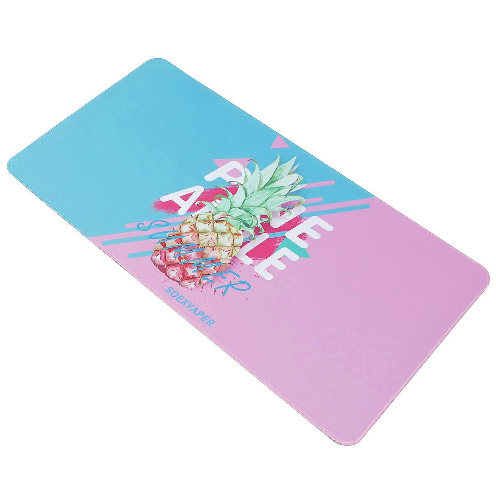 Large Mouse Pad Desk Mat Smooth Surface Rubber Cloth Material Office Store Use 80.00X40.00X0.20Cm 1Set