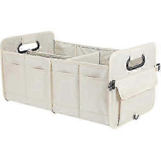 Car Trunk Storage Bag 9 Pocket Foldable Large Capacity Collapsible Multi Compartments with