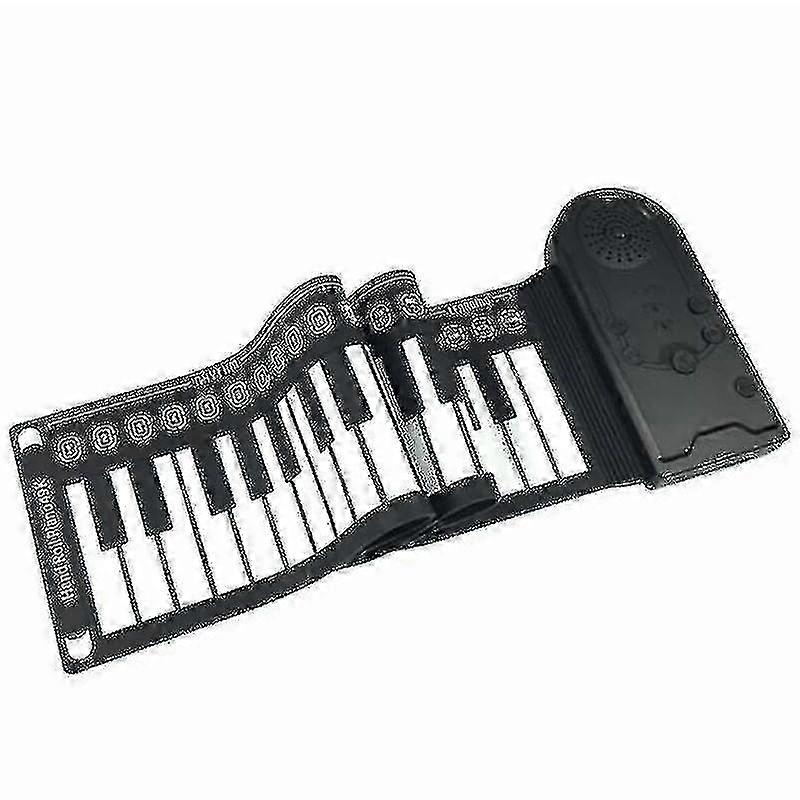 Electric Piano Digital Piano 49-key Portable Soft Silicone Rolled Electronic Keyboard Piano For Beginners