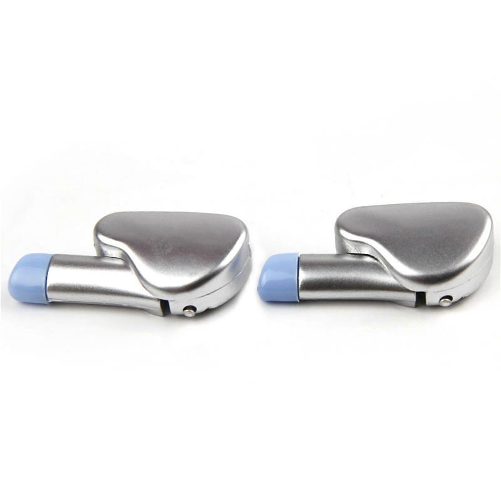 2Pcs Universal Car Windshield Wiper Stand Adjustable Wiper Height Stand for best Performances & Scratch Prevention Silver