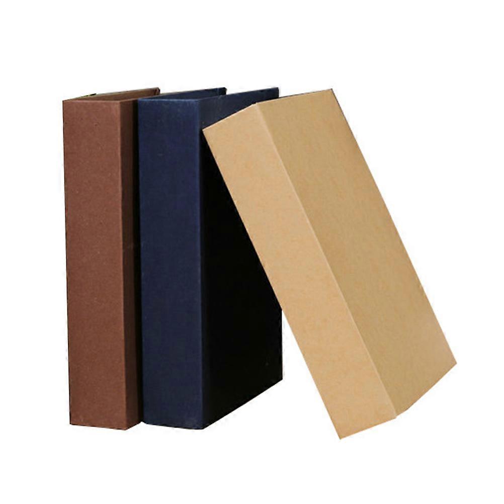 Artificial Book Decor Simulation Book Ornaments For Cafe Decor Paper Rectangular Shape 24X16X3.5CM Decoration 3Set