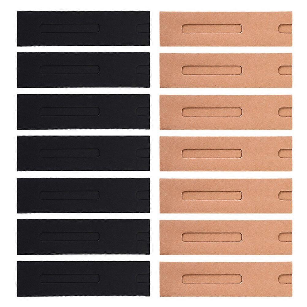 30 Pieces Assorted Color Paper Pen Bags for Student Durable Portable with Compact Size