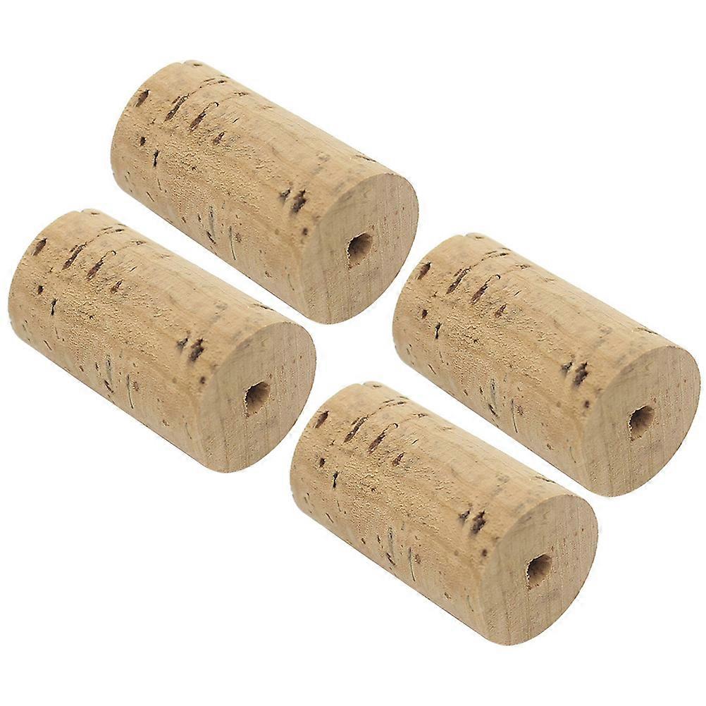 4pcs Durable Flute Cork Plugs Replacement for Headjoint Compact Easy to Install Accessory for Musicians and Flute Lovers