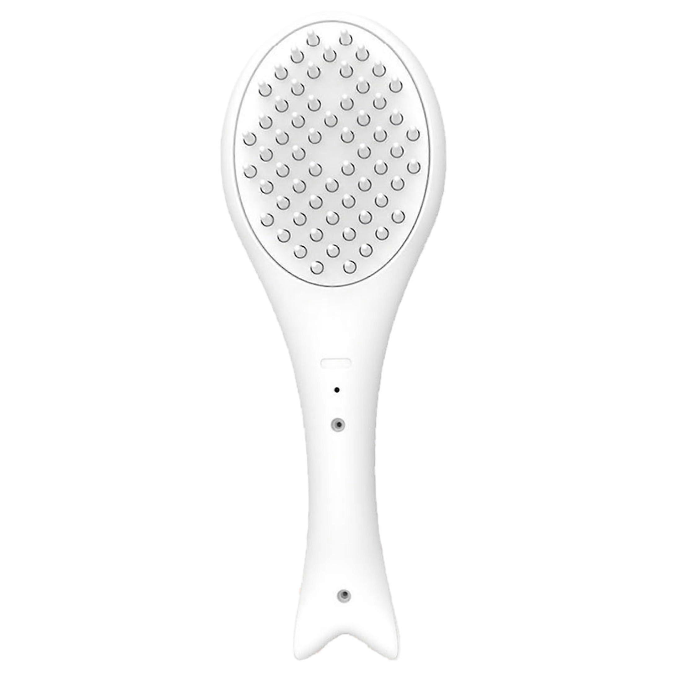 Self-Cleaning Dog Brush with Gentle Bristles for All Coat Types, Ergonomic Handle, and Easy Grip Design