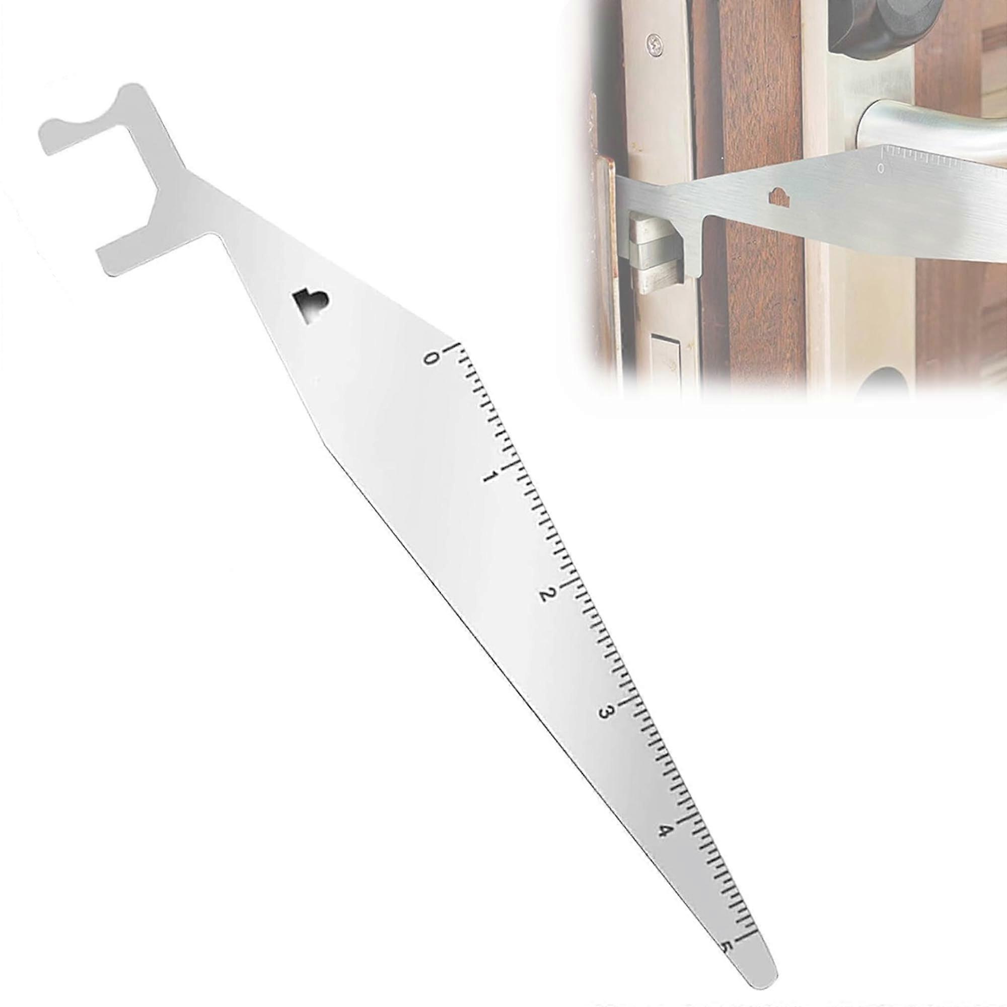 Firefighting Tools Stainless Steel Multi-Purpose Pry Tool with Scale Marking for Firefighters, First Responders, Police Officers