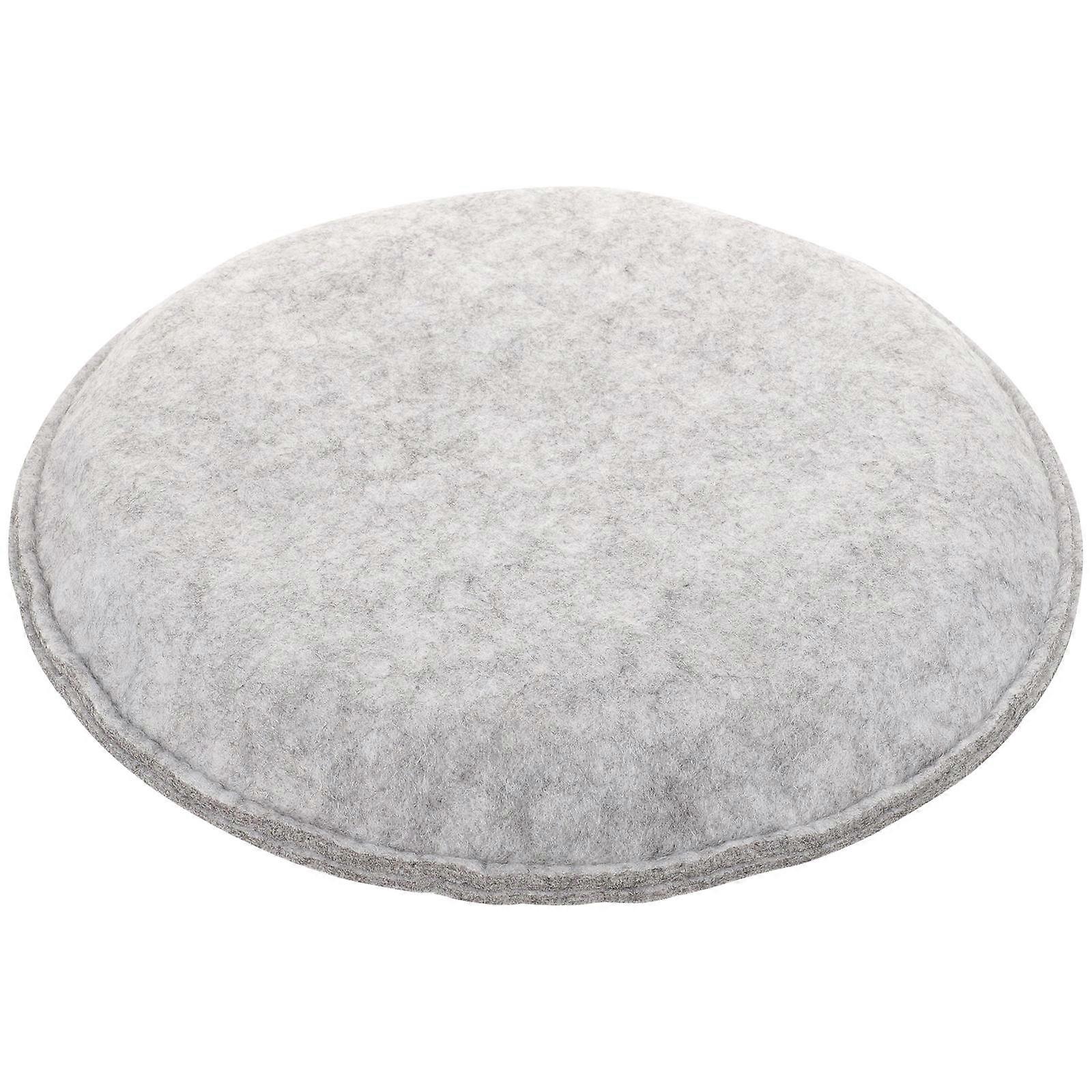 Felt Furniture Pads Supple Seats Pad Car Seat Light Grey Hip Support 9.1×9.1×1.4in 1Set