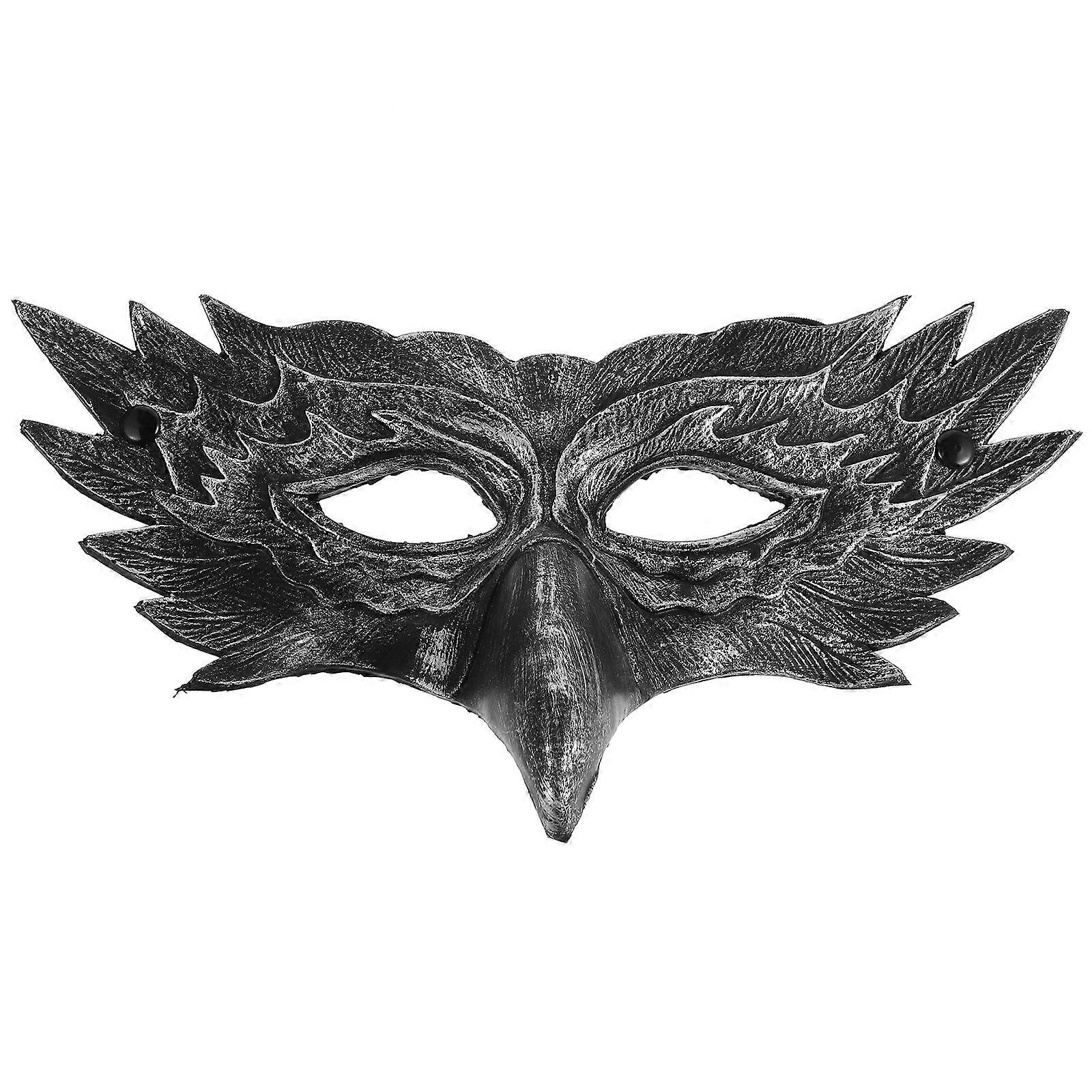Realistic Eagle Mask Stylish Animal Design for Masquerade Balls Cosplay Events Themed Parties Lightweight Comfortable Breathable Photo Prop for Dress