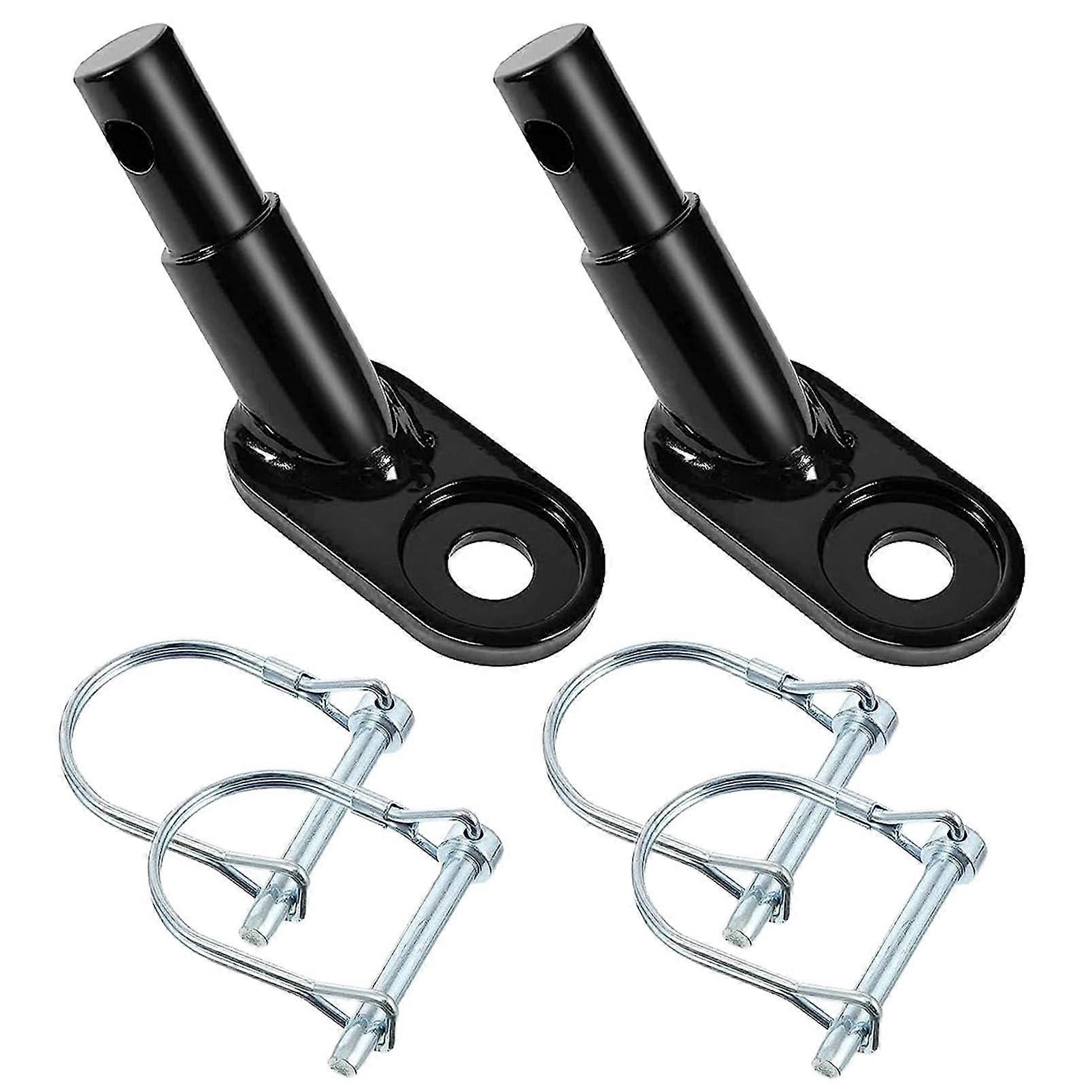 Bicycle Trailer Coupling Hitch for Prams, Dog, Children Bicycle Black