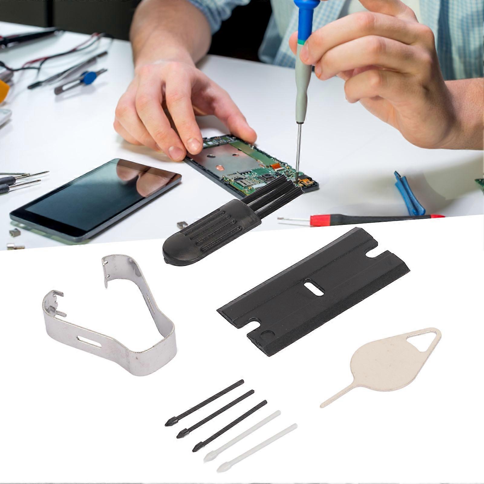 4 Sets Stylus Replacement Nibs Professional Sensitive Stylus Pen Tips with Removal Tool for Samsung for Galaxy S23 S23 Ultra 5G Black Gray 