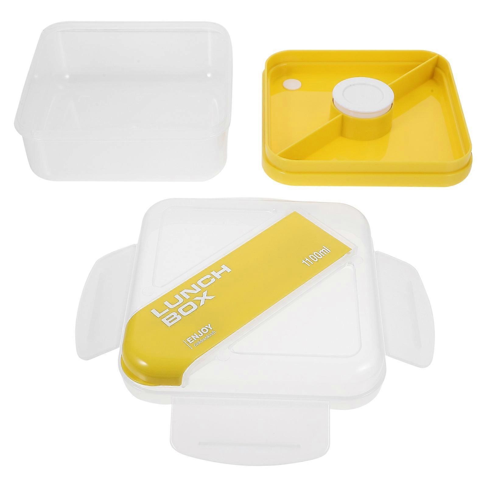 Portable Bento Box Multi-Function Plastic Lunch Box Leakproof