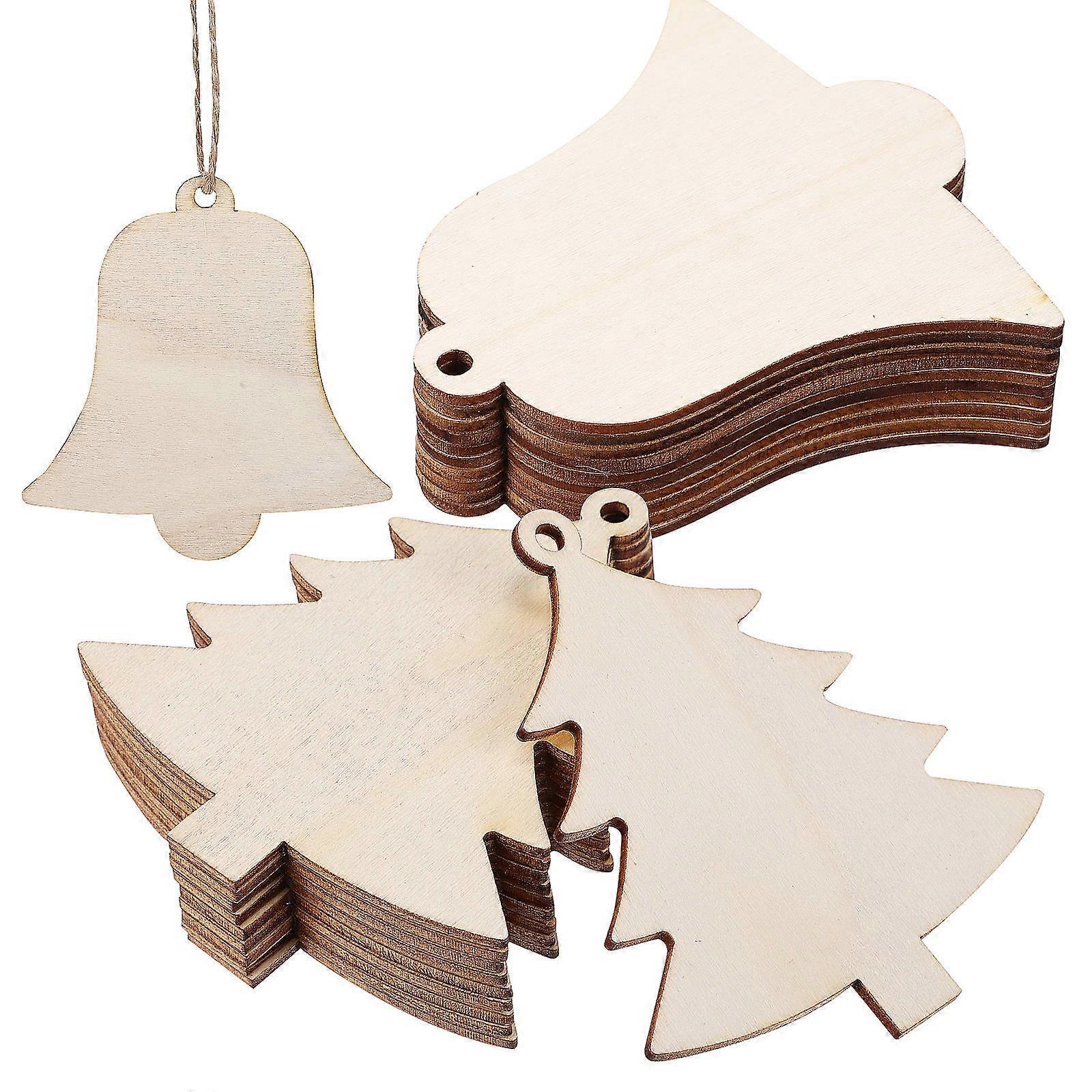 Christmas Tree Decorations Hanging 40 Pcs For Party Supplies Simple And Elegant DIY Craft