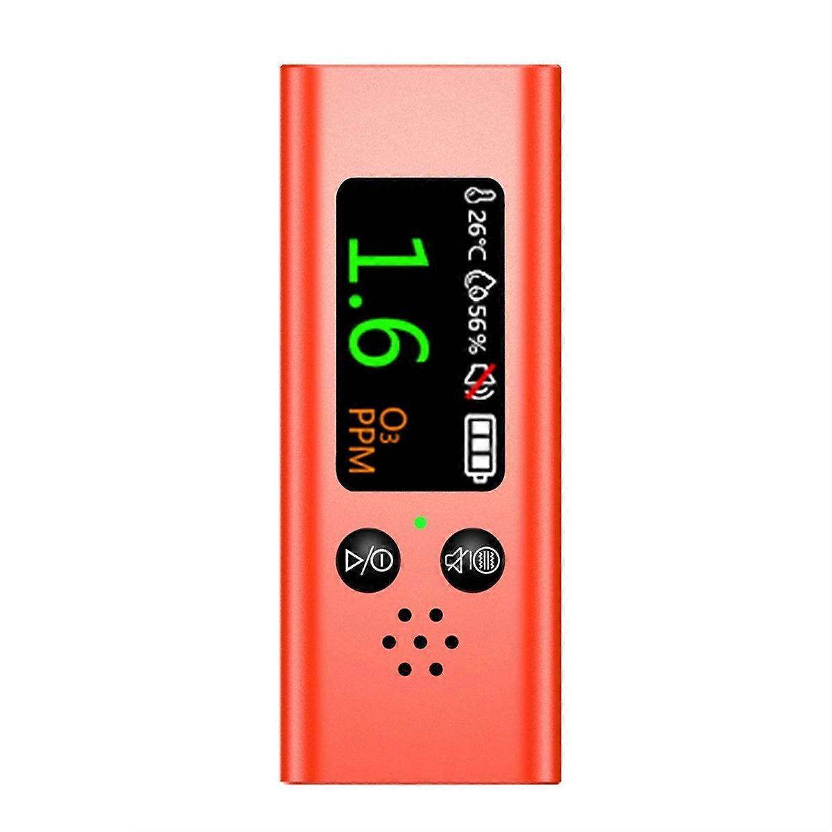 Detector Portable O3 /Temperature/Humidity Tester Air Quality Household O3 Monitor USB Charging Or
