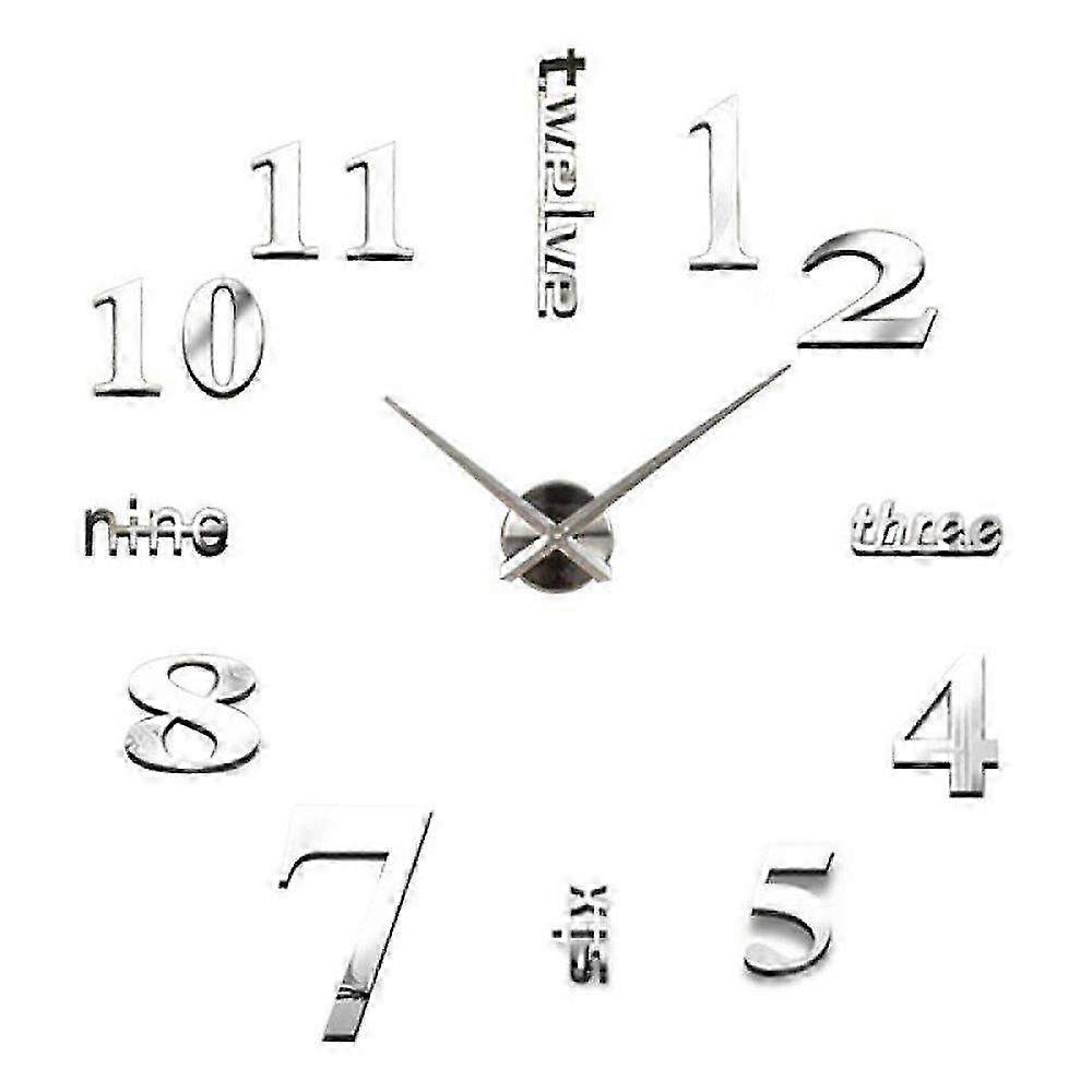 Customizable DIY 3D Wall Clocks - Creative Home Decor for Unique Timekeeping & Personalization