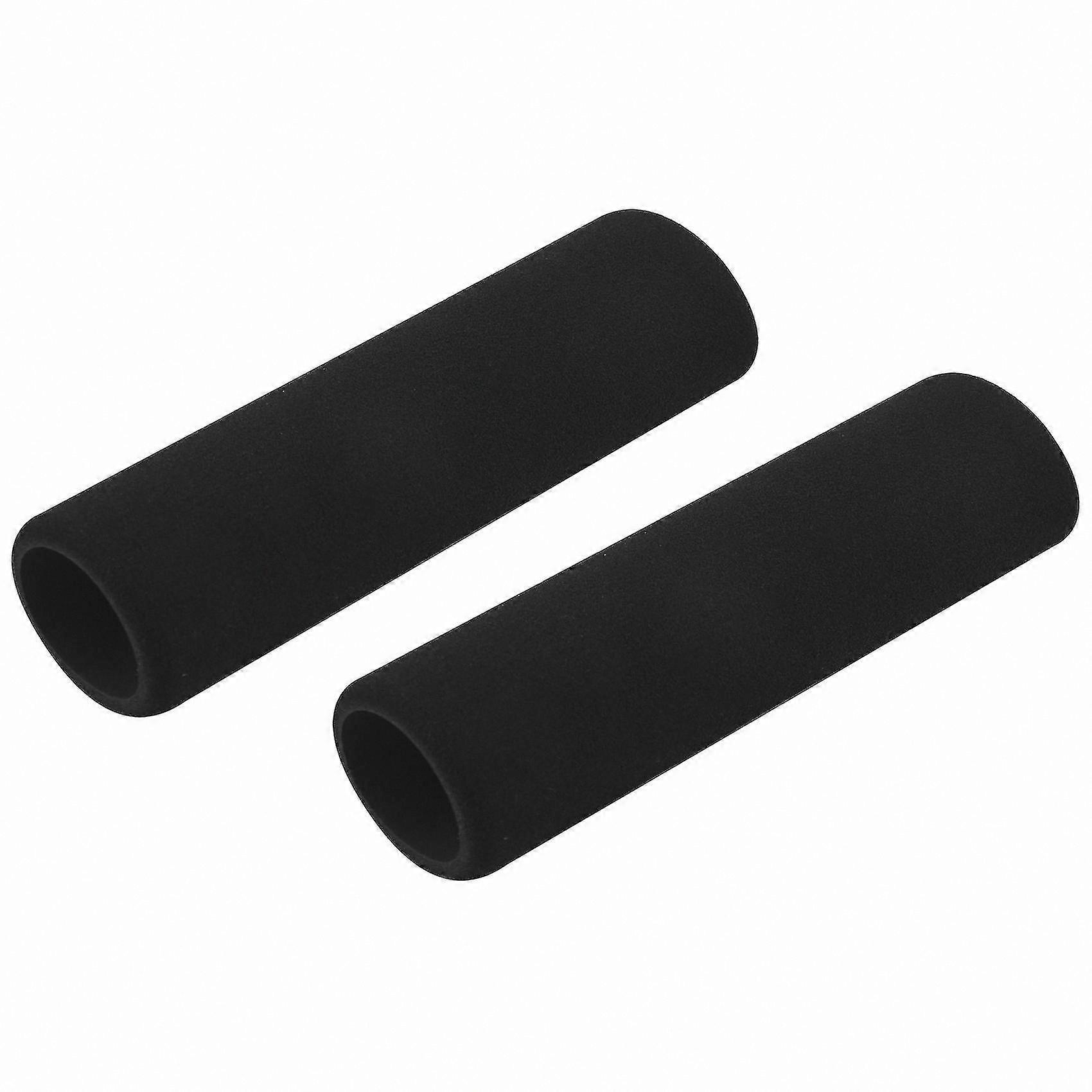 2-Pack Foam Handlebar Grips for Motorcycles, Anti-Vibration Comfort Sleeve with Inner Diameter Fit