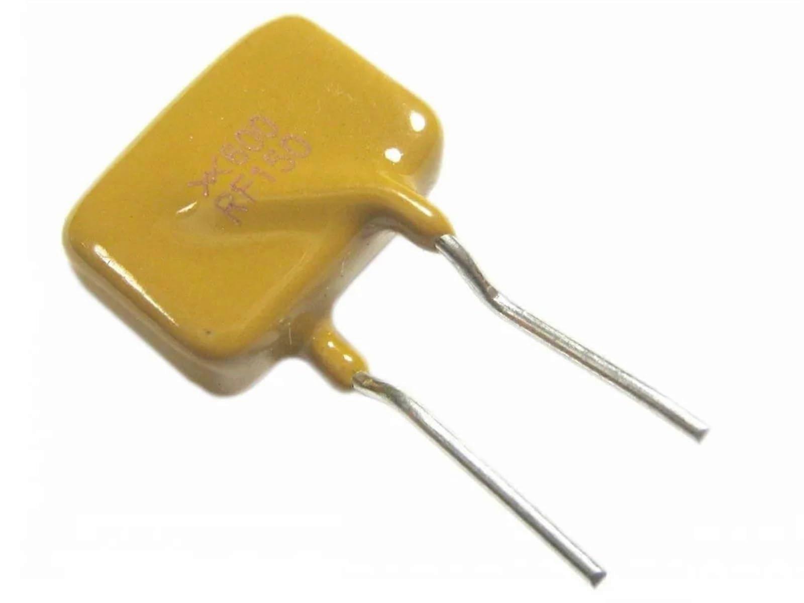 TRF600-150 PTC Resettable Fuse 0.15A 600V Pack of 50 for Circuit Protection and Overcurrent Applications