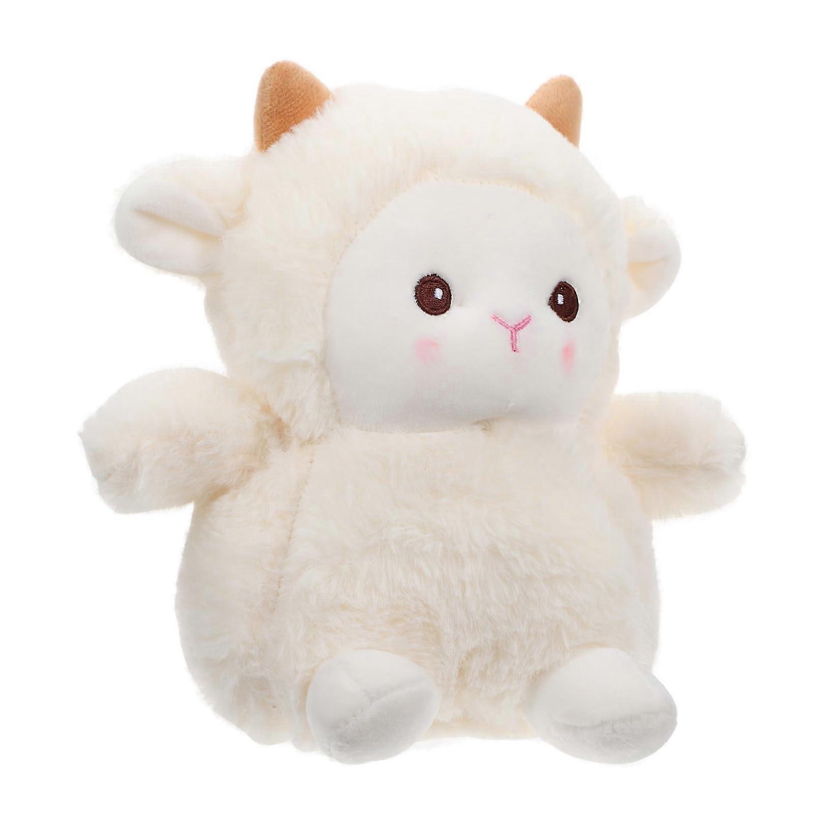 Pet Dog Chew Toy Shaped Plush Toy Made of PP Cotton Crinkle Paper for Puppies Sheep Packaging for Chewing