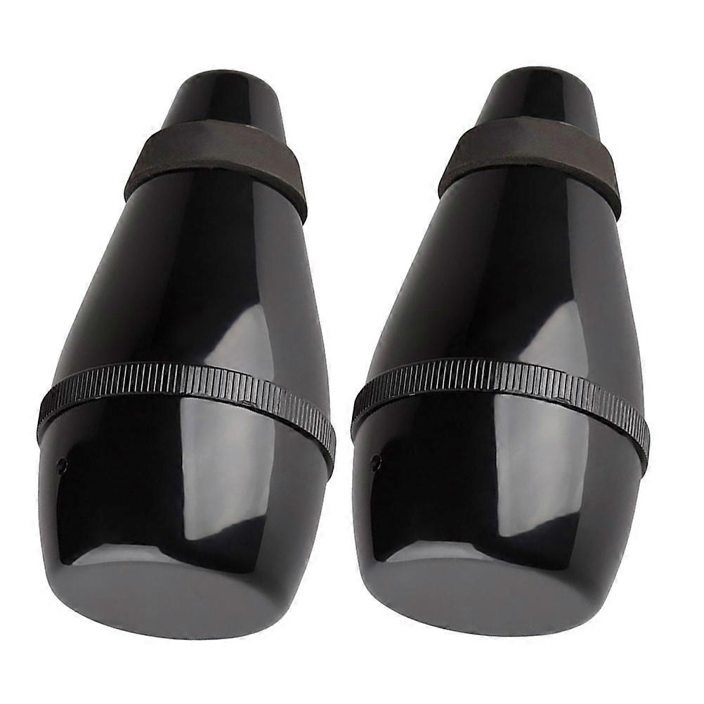 Trumpet Mute With Noise Reduction Feature For Beginners And Professional Players In Black Color 2Pcs