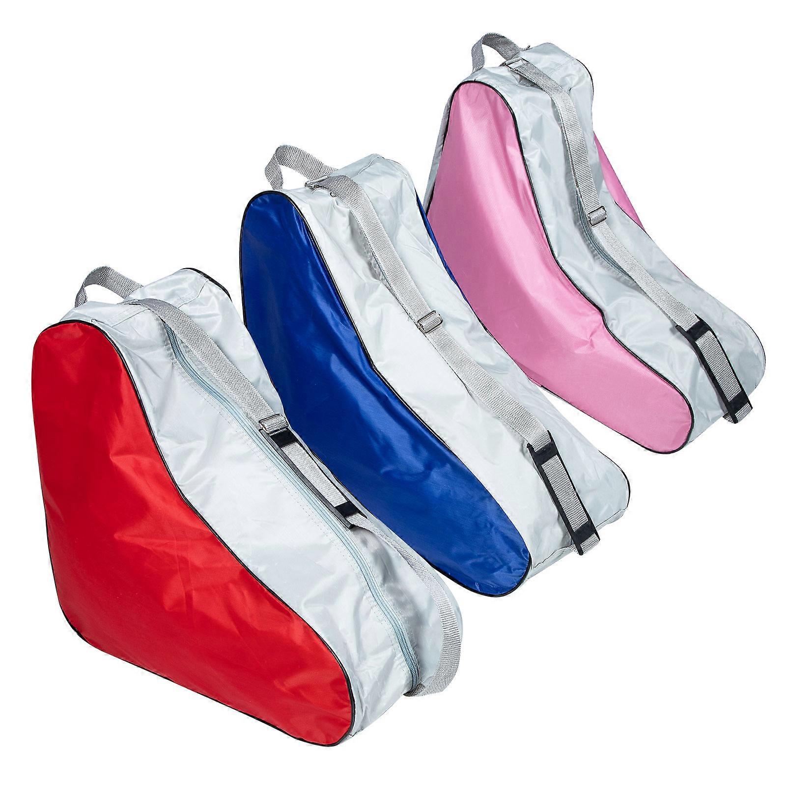 Portable Roller Skates Storage Bag with Bright Assorted Colors for Storage 3 Pieces