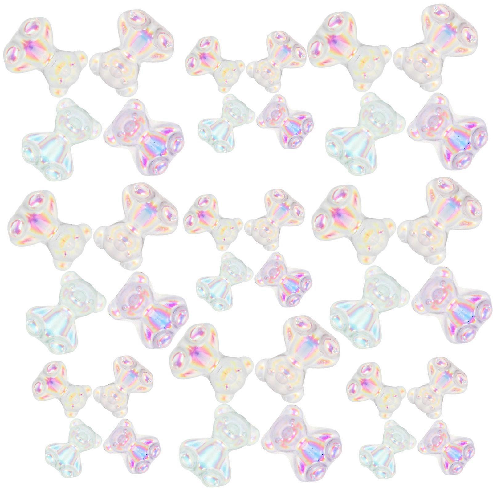 Cute Charms For Nails 132Pcs Little Bear Shaped Designs Ideal For Nails And Mobile Phone Covers Easy To Remove