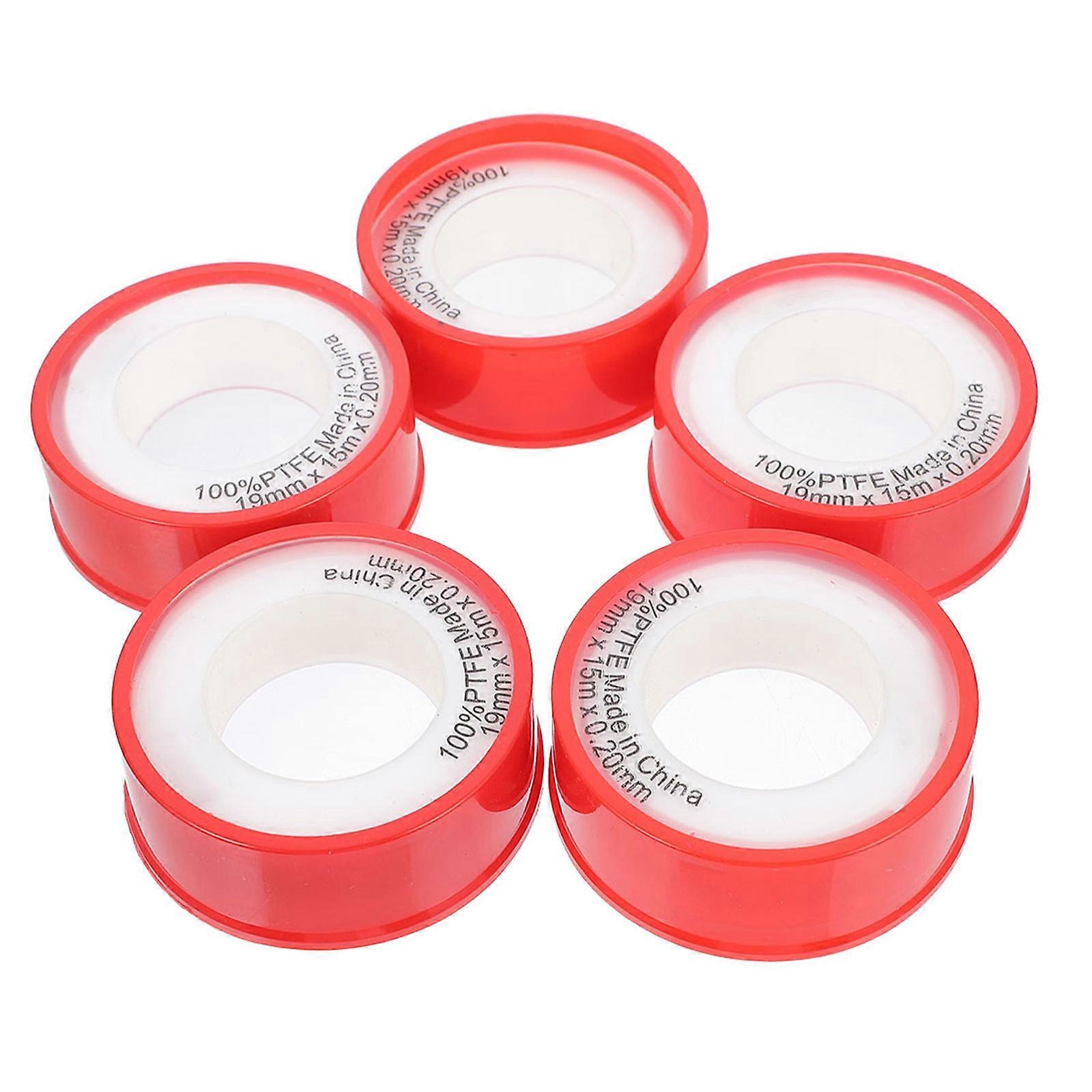 Hemoton 10 Rolls Premium PTFE Sealing Tapes for Simple Duct Water Proofing