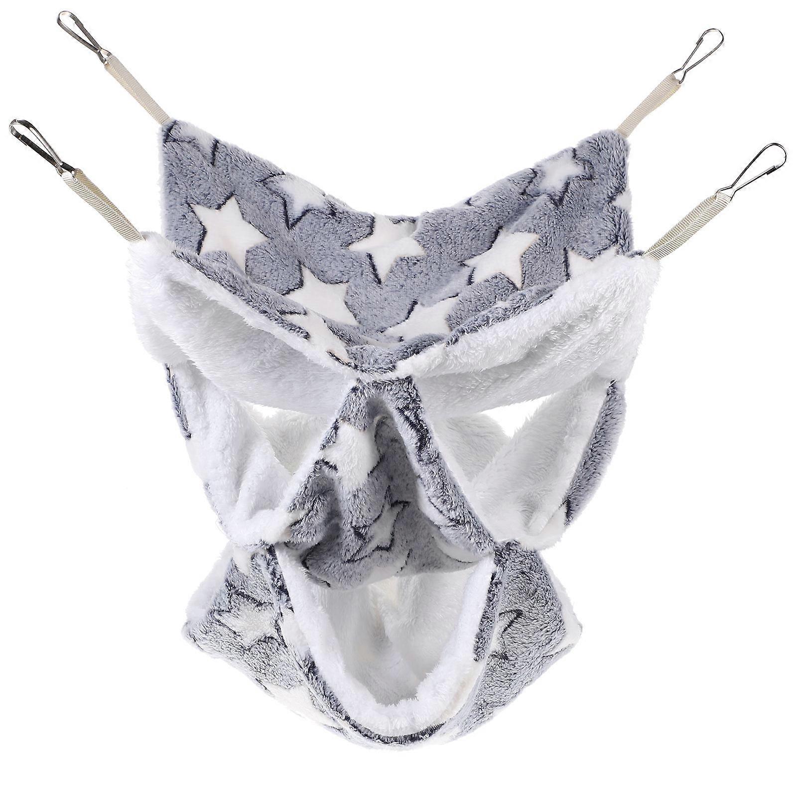 Guinea Pig Hammock Soft Bed For Small Animals Hamster Indoor Use Breathable Warm 1Set