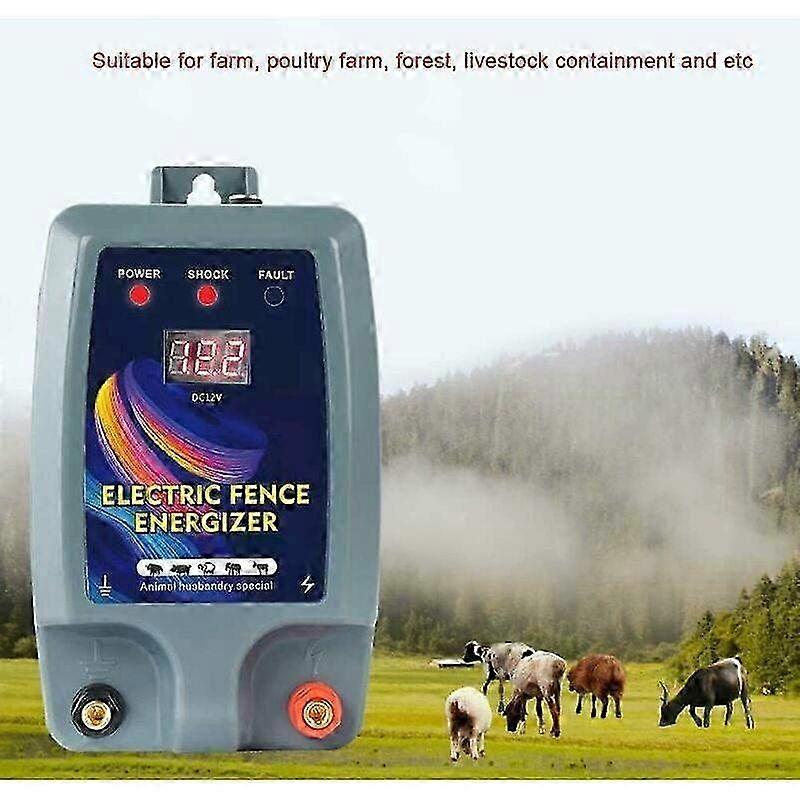 High Power Electric Fence Kit for Animals - Complete System for Secure Containment & Protection