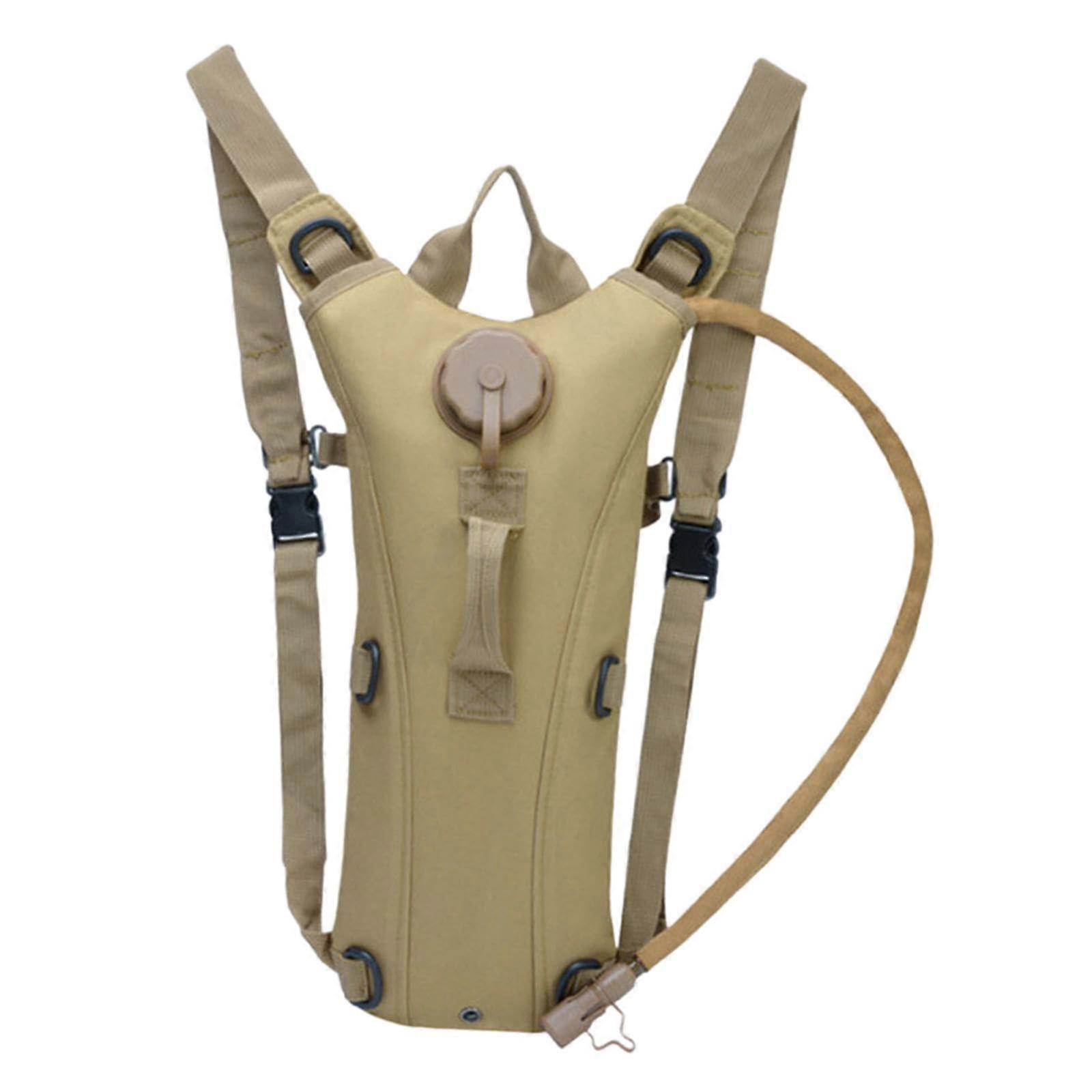 Hydration Backpack for Running and Hiking, Climbing, Travel, Lightweight Daypack, Khaki