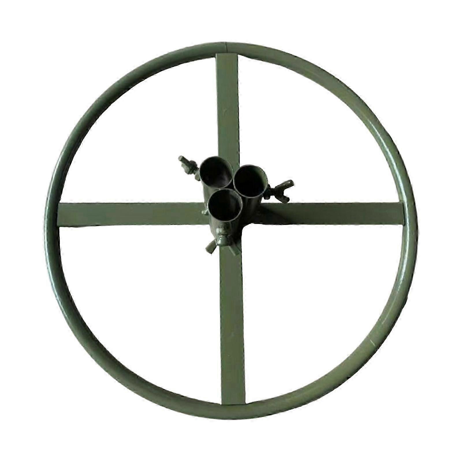 Adjustable Three Hole Flower Display Stand Flower Poles Base For Large Flower Arrangements Wedding Backdrop Decoration White