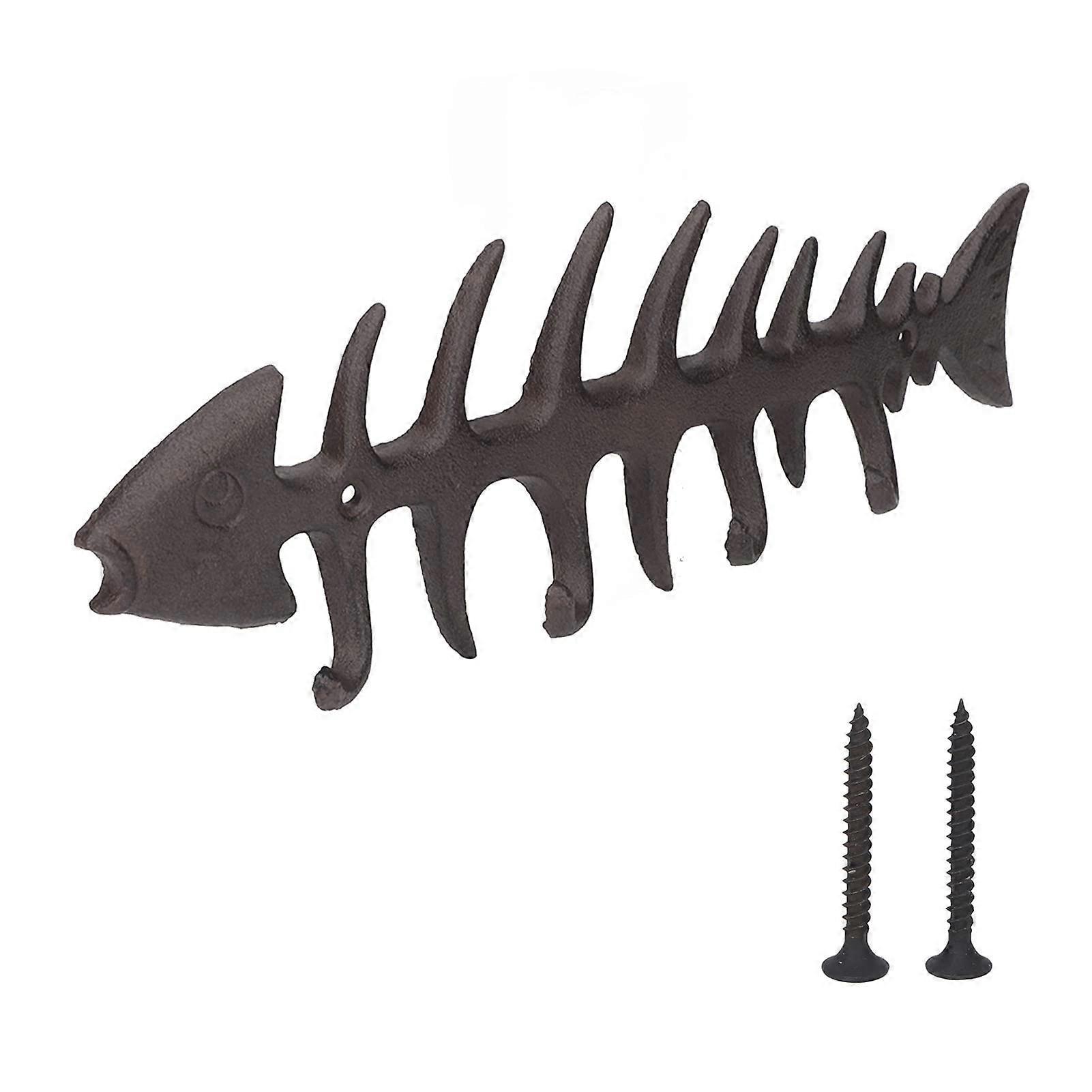 Fish Bones Towel Rack, Unique Design, Easy Install, Strong Metal, European Style