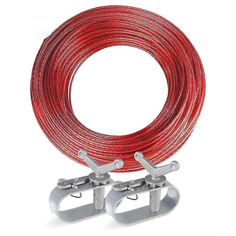 Pool Cover Mounting System 100-Inch Tensioning For Pool Covers Compatible With Standard Covers