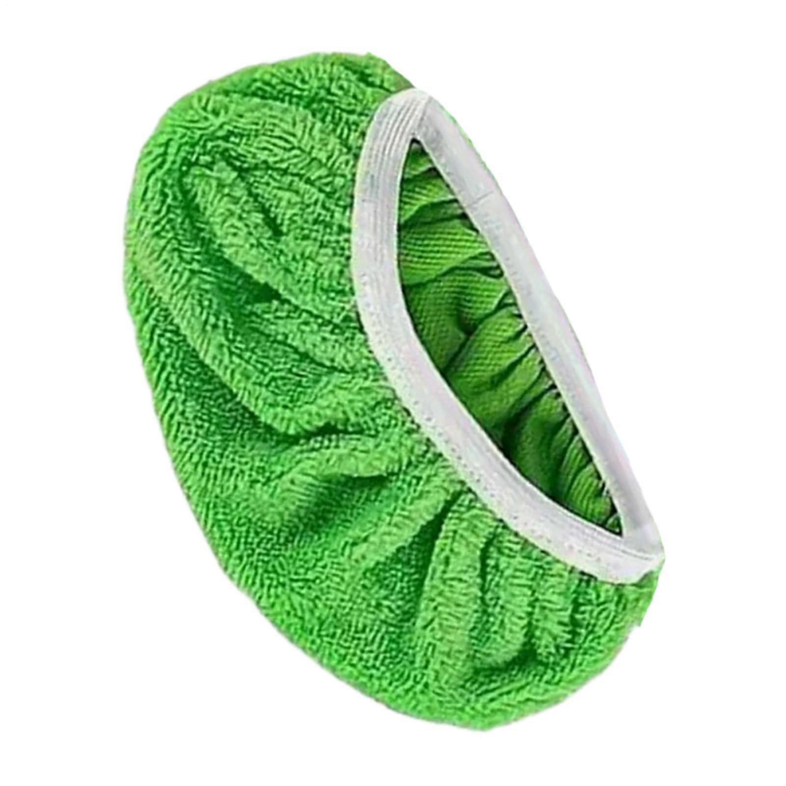 Wet Sweep Pads Reusable Microfiber Cloths Removable Inserts Eco-Friendly Floor Pad For Kitchen Cafe Floors Green