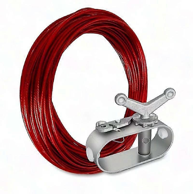 Poolovertræk Kabel og spil til Vinter Poolovertræk - Rebstrammer