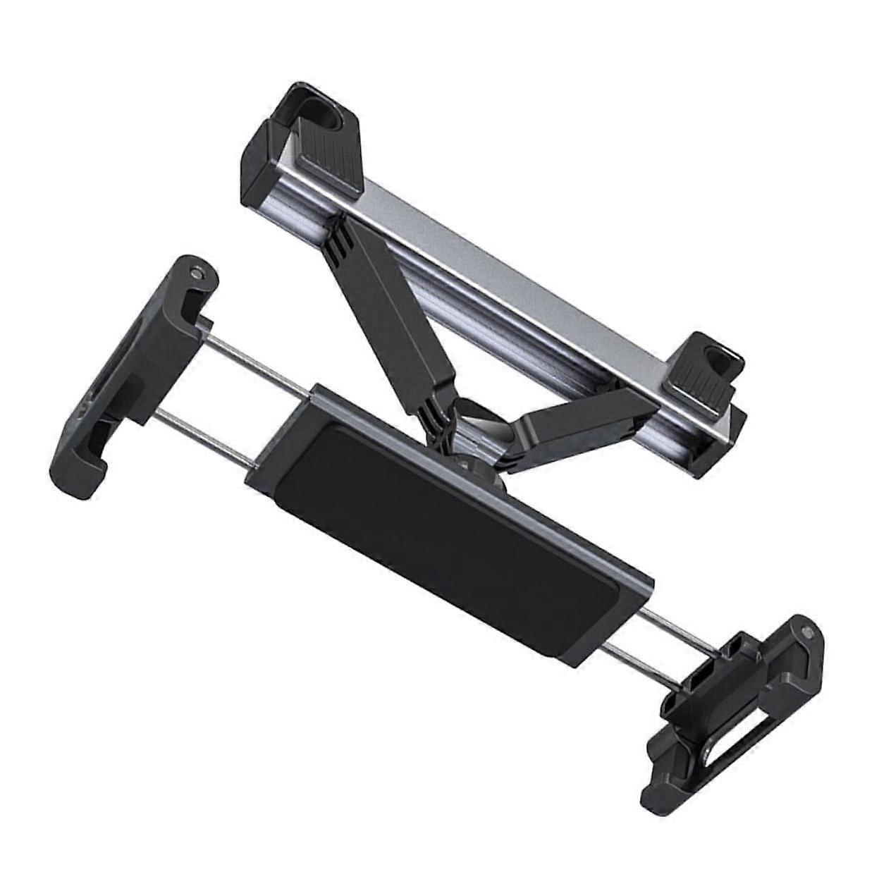 Rear Seat Cell Phone Holder Car Headrest Tablet Mount 360 Degree Rotation Easy To Install Material