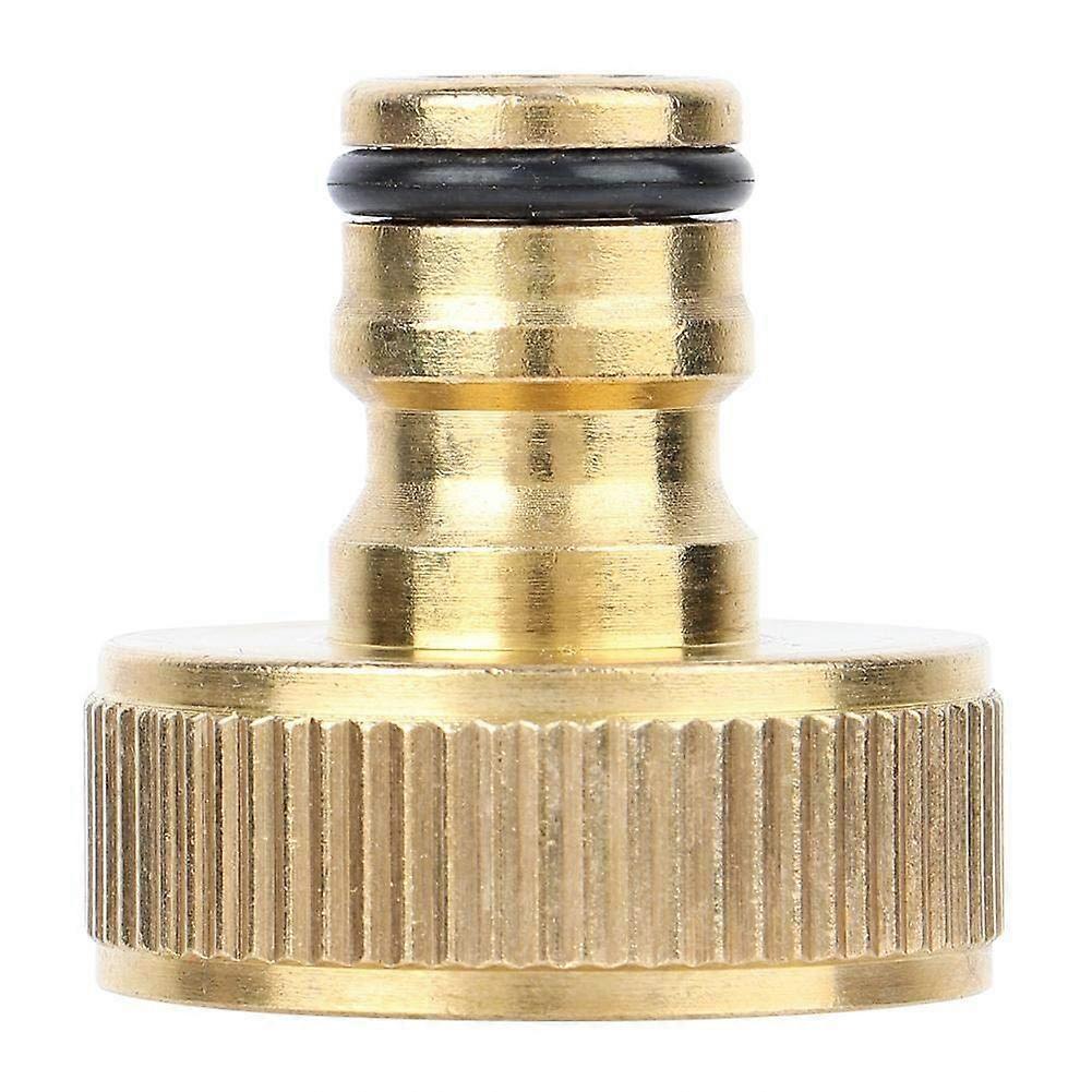1 inch Brass Female Thread Quick Connection Hose Connector Wear Resistant Water Pipe Adapter Practical Tool for Home Garden