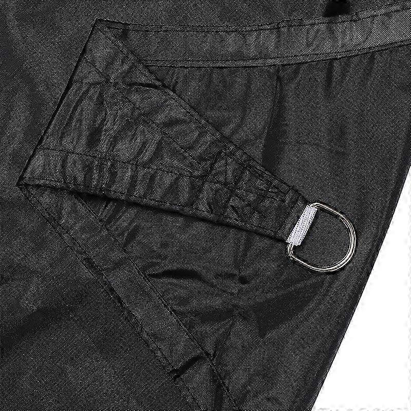 Rectangular shade sail 2 * 2m anti - UV, ventilated, Garden Terrace camping, black