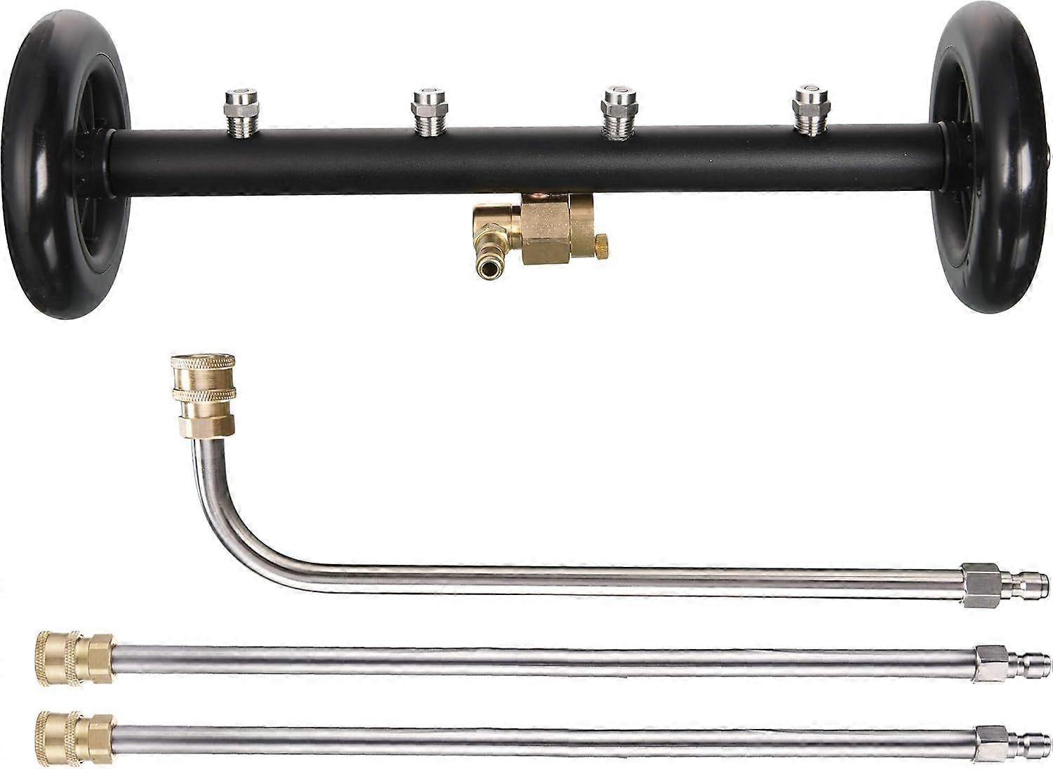 Dual-Function Undercarriage Cleaner,Surface Cleaner for Pressure Washer, 16 Inch, Underbod