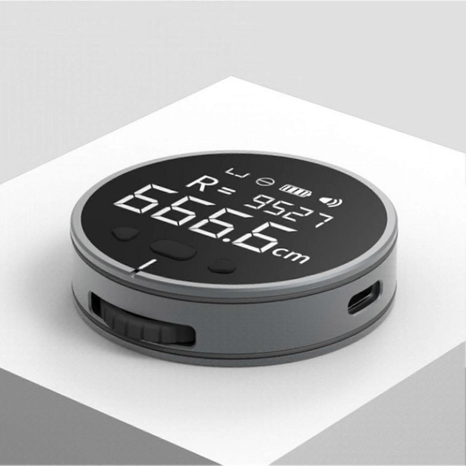 8 in 1 Electronic Tape Measure LCD Display Digital Ruler Type-C Rechargeable Length Measuring Tool for Flat Curved New