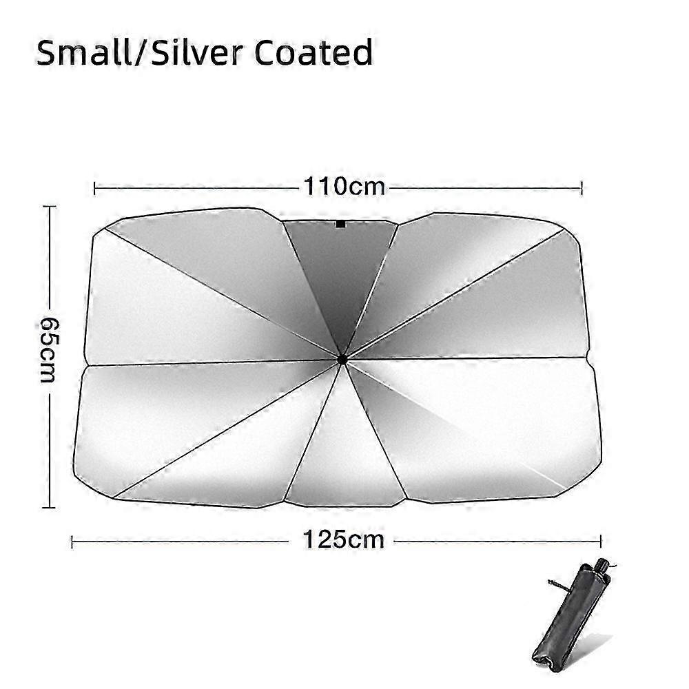 Foldable Car Windshield Sunshade Umbrella Type Window Summer Sun Pr...