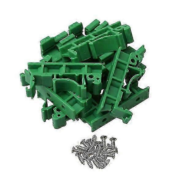50 Pcs Drg-01 Circuit Board for DIN 35 Rail Mounting Support Adapter Circuit Board Bracket Holder Cs fast