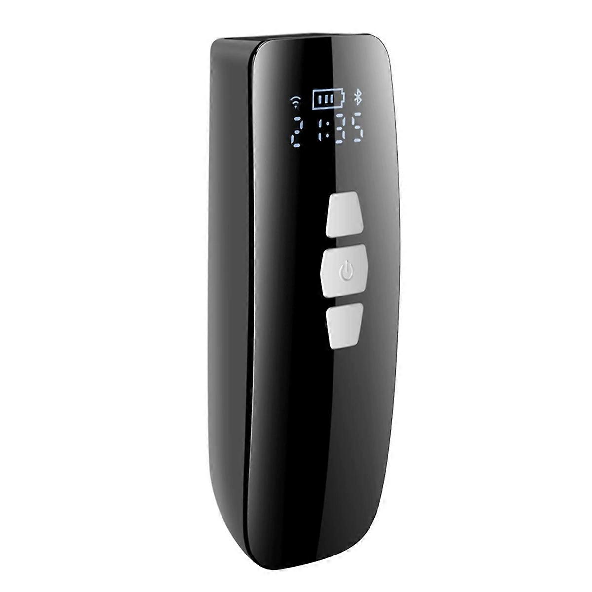Mini Portable Bluetooth Scanner 1D Code Wireless Barcode Scanner with Screen Storage Barcode Scanner