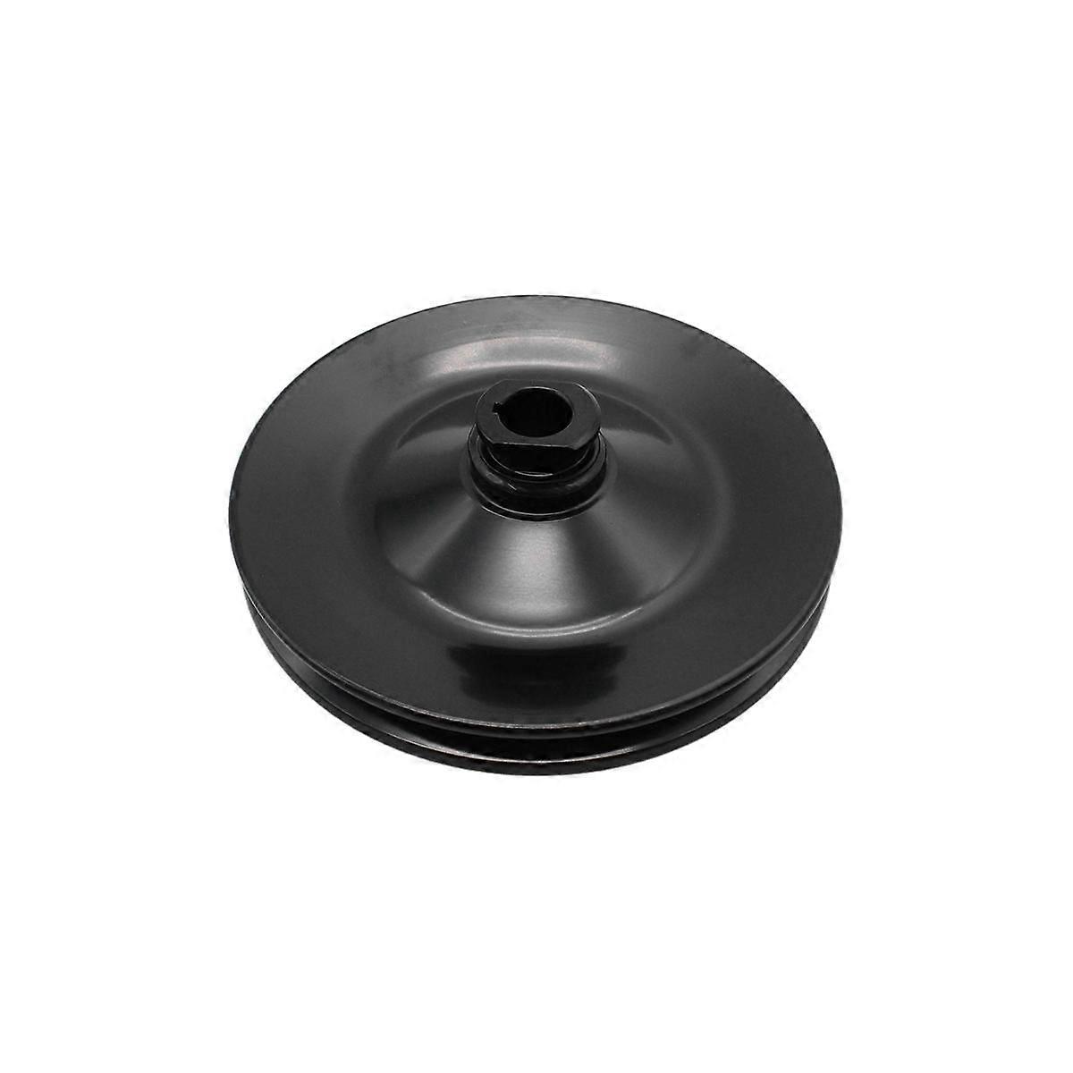 Power Steering Pulley Single Groove V-Belt Key Way Saginaw 8948Blk