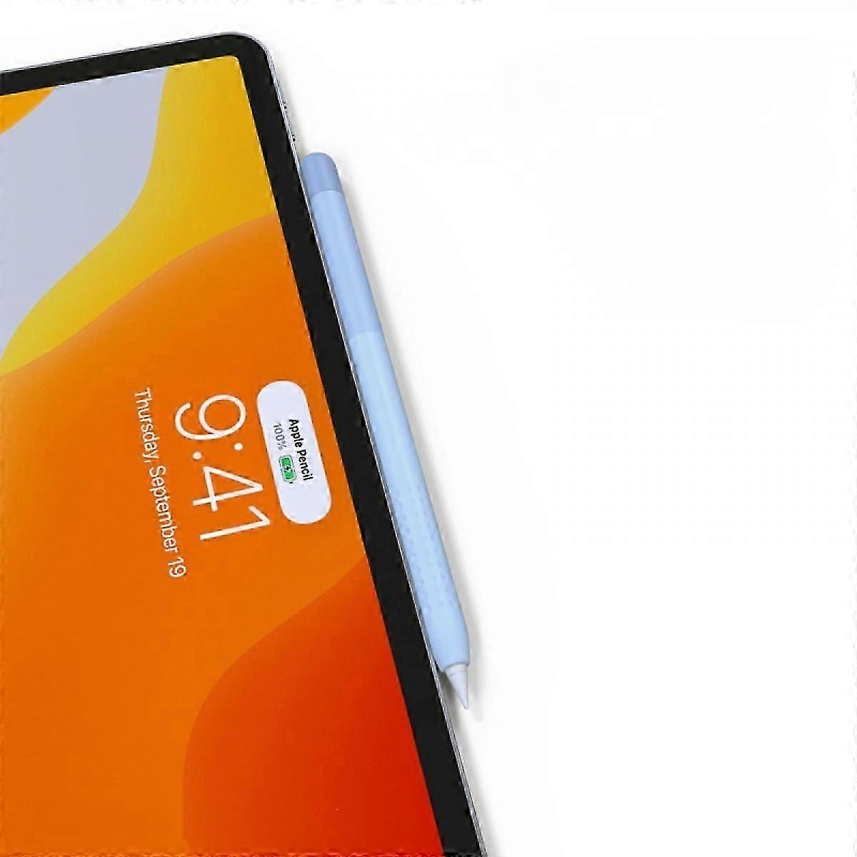 Pencil Case Compatible with Apple Pencil 2nd Generation Case, Gradient Color Silicone Case Sleeve Accessories