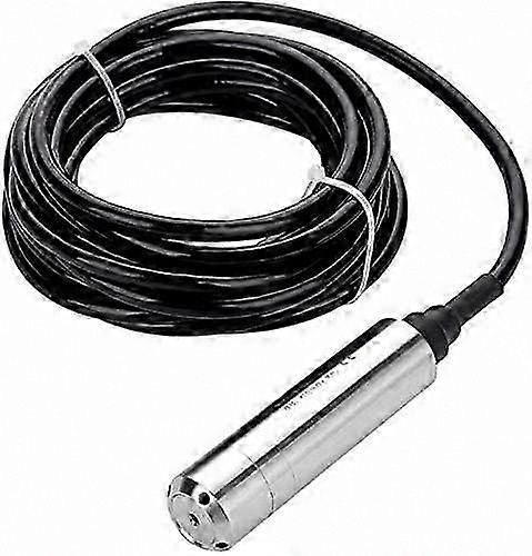 Stainless Steel Water Level Sensor, 4-20mA Output, 0-5m Depth Detection, DC24V Power Supply for Liquid Measurement