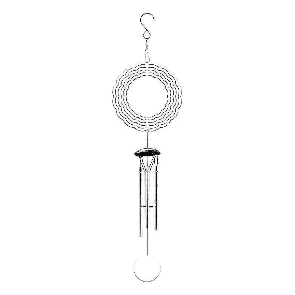 Sublimation Wind Spinner Blanks Outdoor Decor, with 4 Thickened Tubes