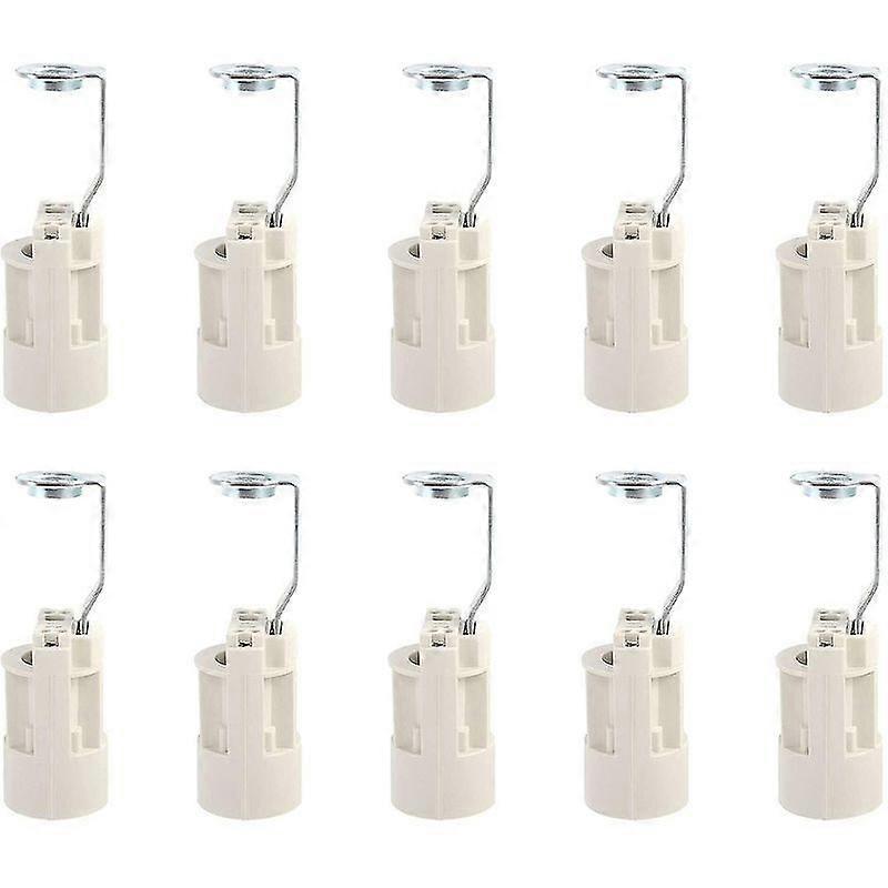 E14 Bulb Base Adjustable E14 Lamp Sockets Converter E14 Sockets Candle Lamp Holder 10 Pcs
