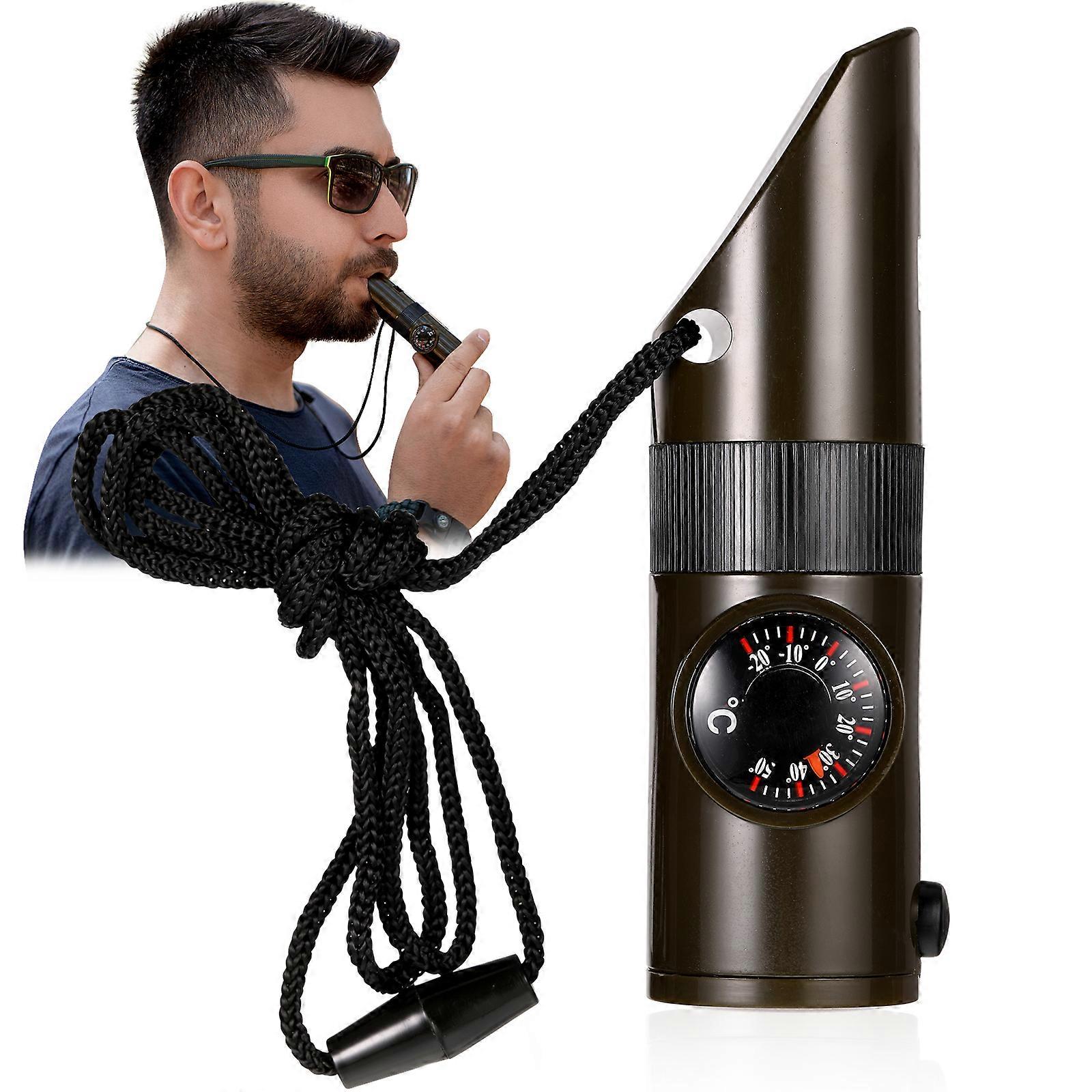 Loud Enough To Be Heard Distance 7 In 1 Multi-function Whistle 7 In 1 Multi-function Whistles