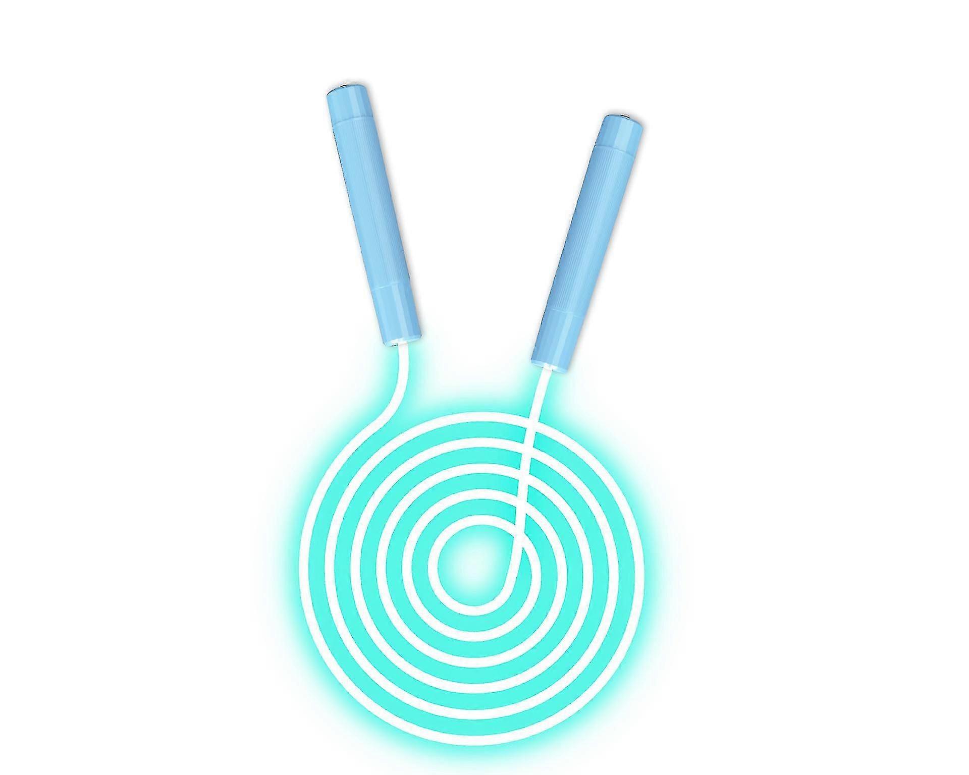 Glowing Jump Rope Adjustable 2.8m Light Up Skipping Rope Ha
