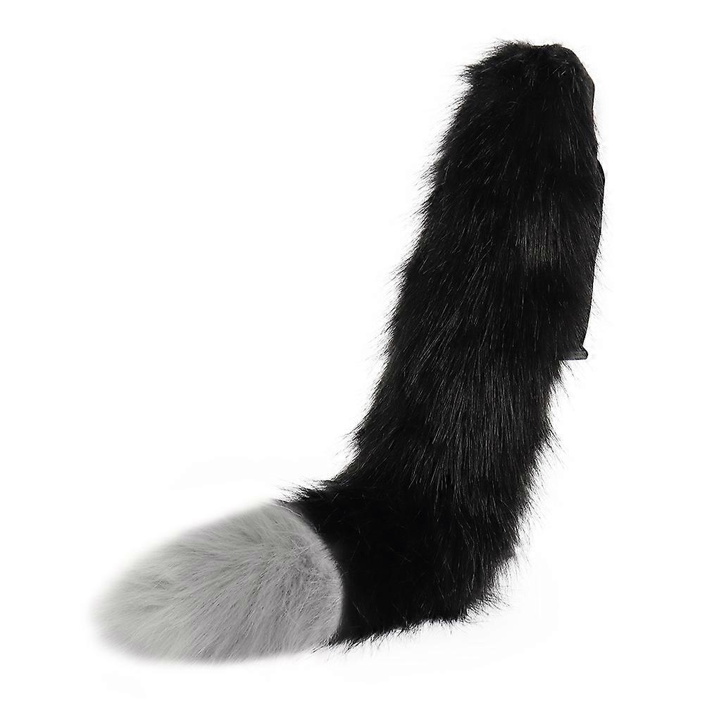 Simulation beast tail cos fox tail comic exhibition costume performance live props wolf tail dog tail accessories